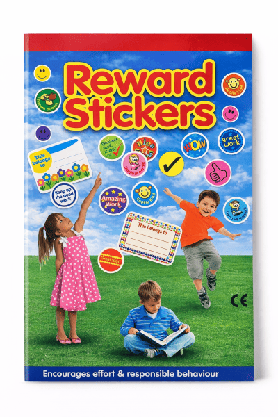 A4 Sticker Books Pack of 12 Kids Activity Books | Suman Brothers
