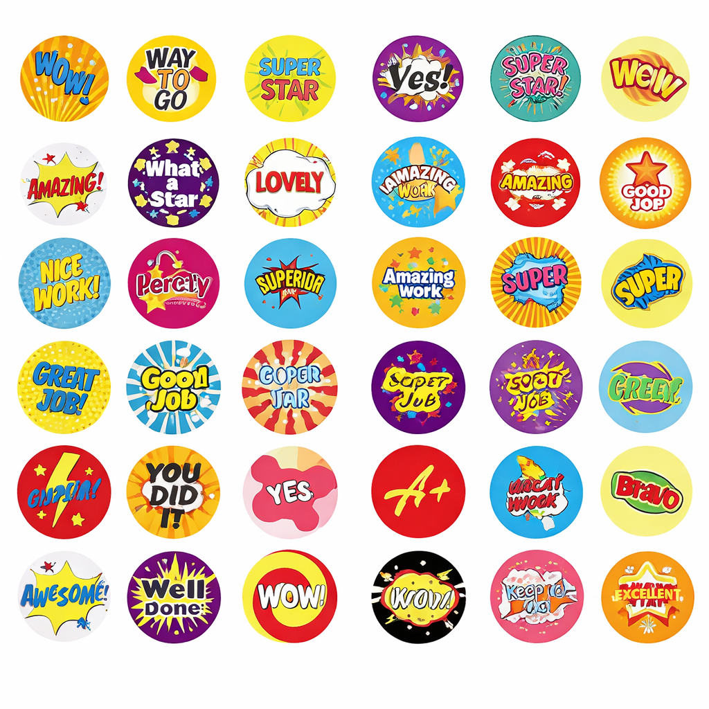 Reward Stickers Assorted 280 Stickers Pack of 12