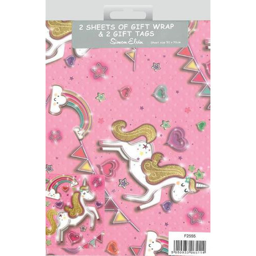 Gift Wrap (Packaged) & Tags - Cute female