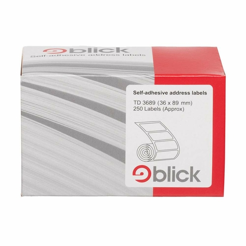 Address Labels, 50 x 102mm, Self Adhesive , White, 120 Per roll